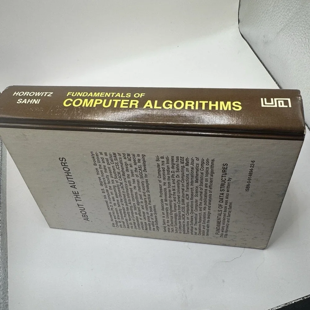 FUNDAMENTALS OF‎ COMPUTER ALGORITHMS  By Horowitz 1978